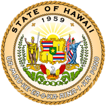печать штата HAWAII