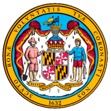 печать штата MARYLAND