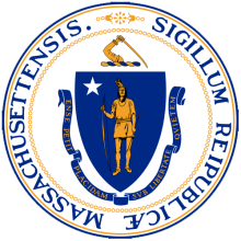 печать штата MASSACHUSETTS