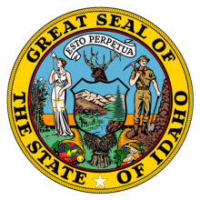 печать штата IDAHO