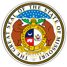 печать штата MISSOURI
