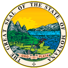 печать штата MONTANA