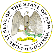 печать штата NEW MEXICO